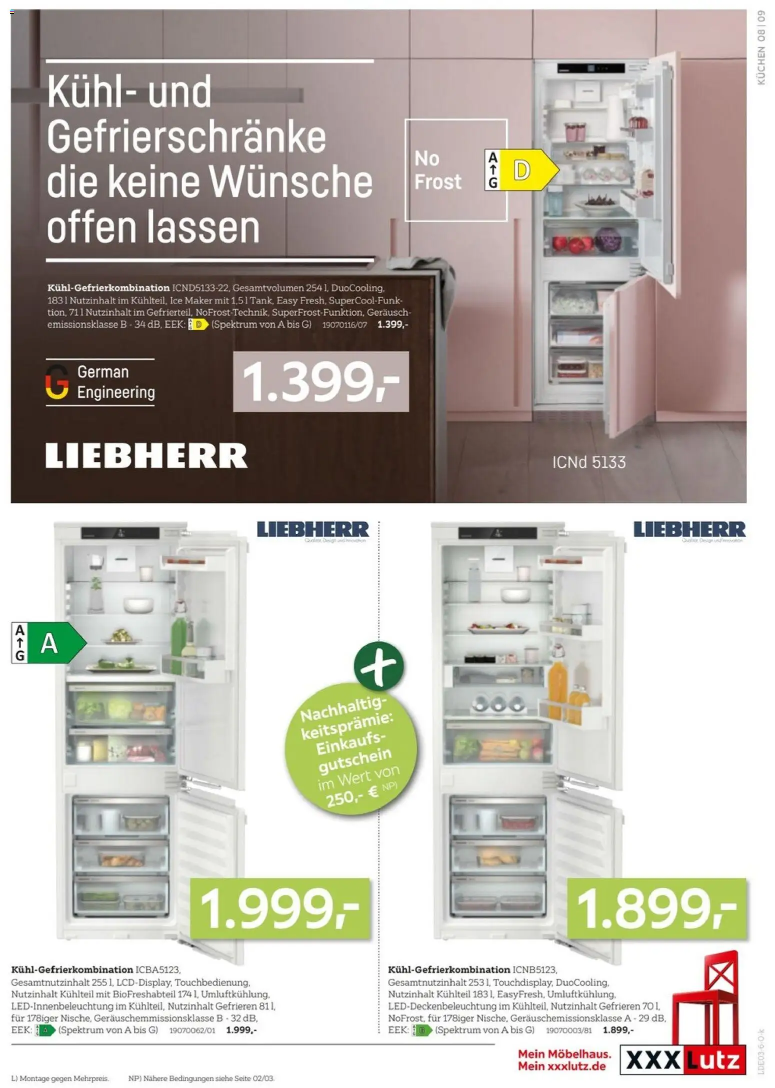 XXXL Lutz Nr. 1 bei Küchen – gültig ab 22.03.2026 | Seite: 9