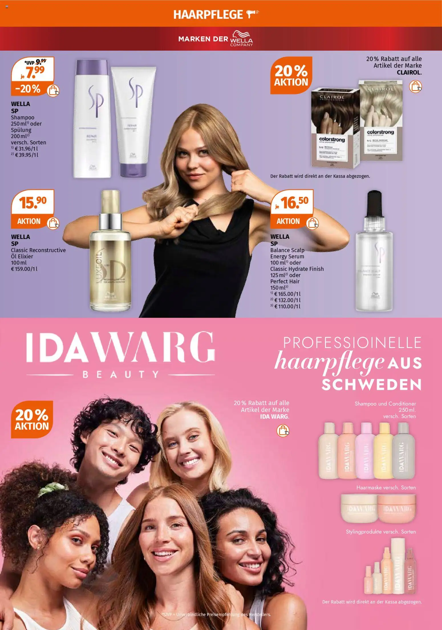 Müller Flugblatt gültig ab 02.03.2026 | Seite: 24 | Produkte: Shampoo, Spülung, Haarmaske, Öl