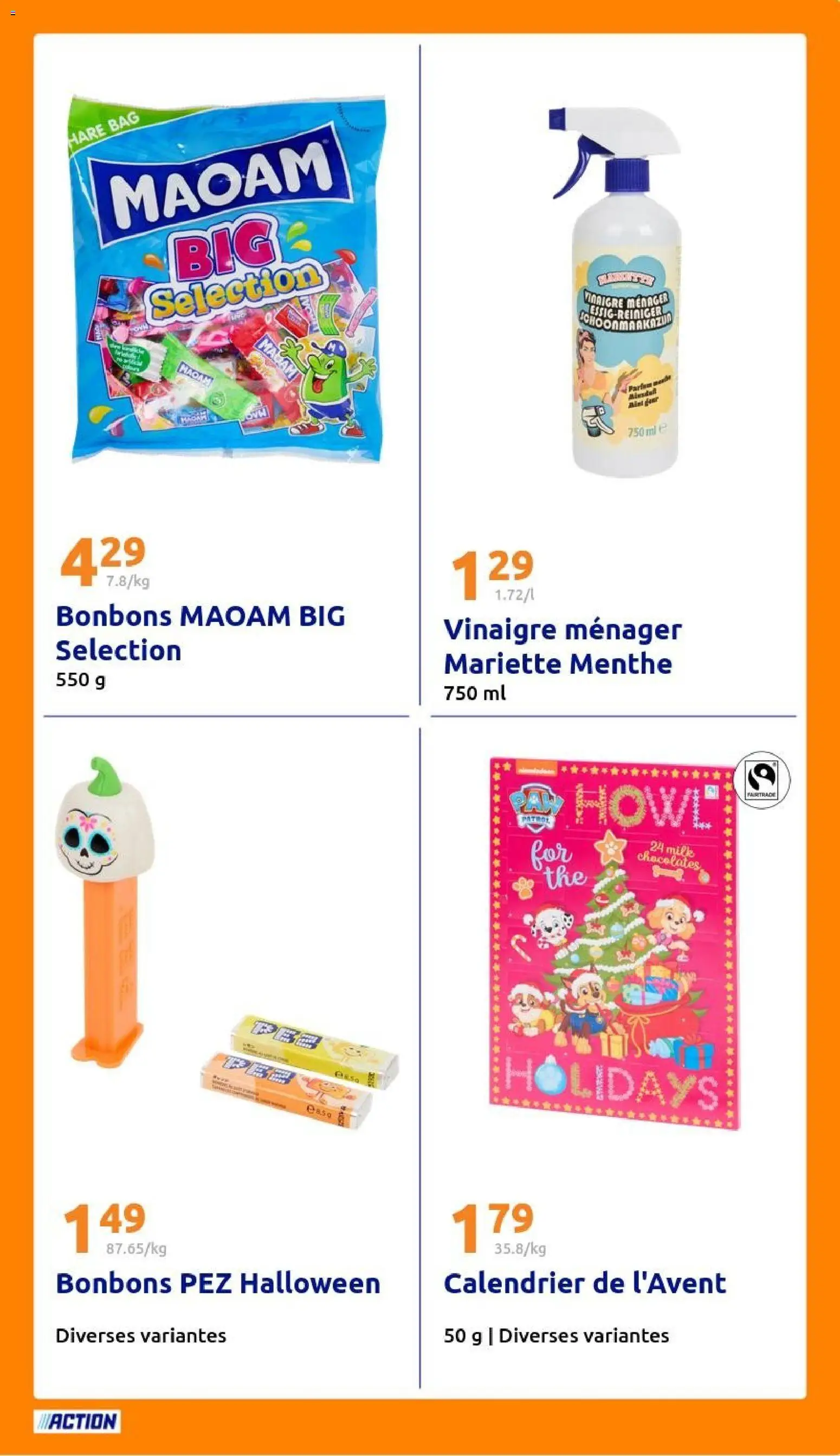 {H1} | Page: 27 | Produits: Menthe, Parfum, Calendrier de l'avent, Bonbons