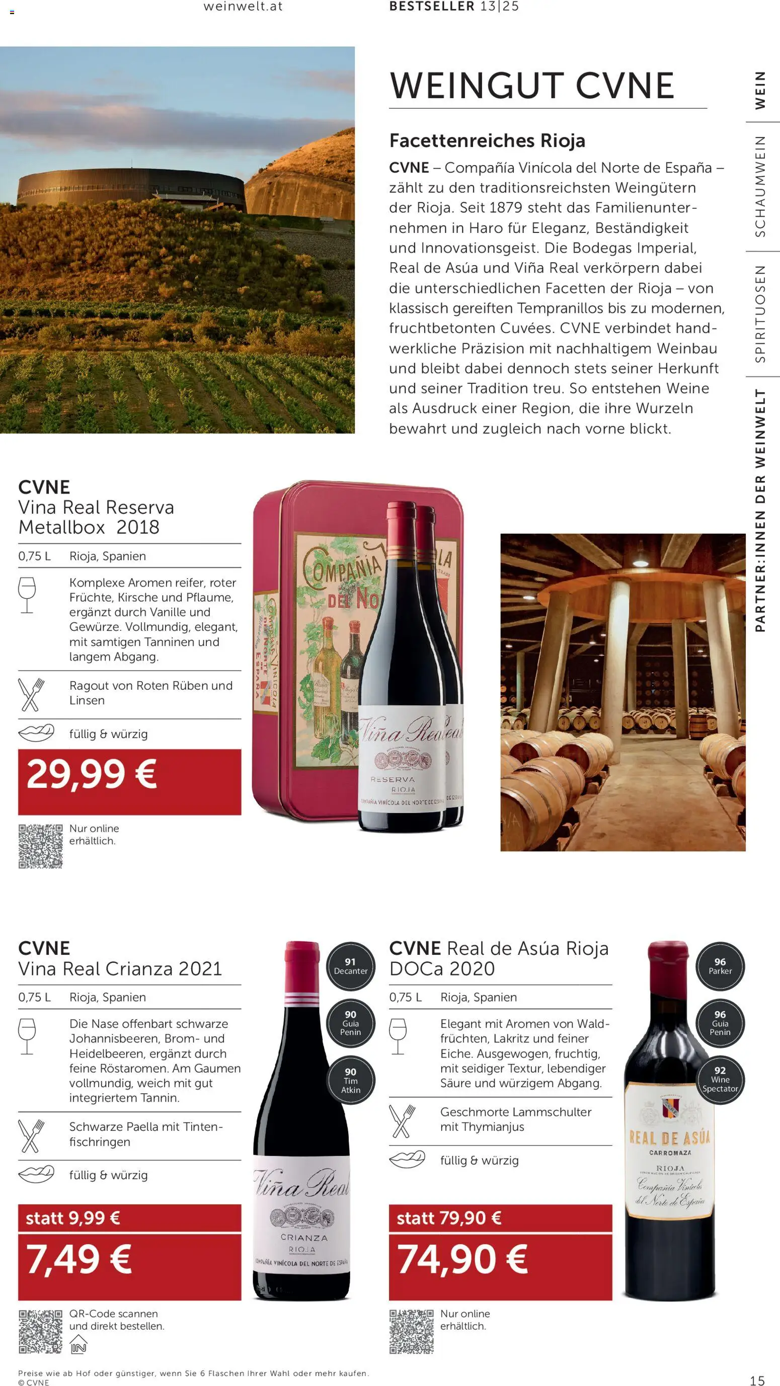 Interspar Wein Welt gültig ab 11.12.2025 | Seite: 15 | Produkte: Wein