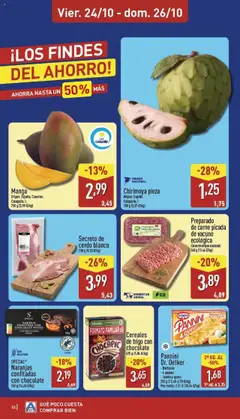 Vista previa Preparado de carne picada de vacuno ecológica, Carne de origen nacional. válido desde el 20.10.2025 | Página: 32
