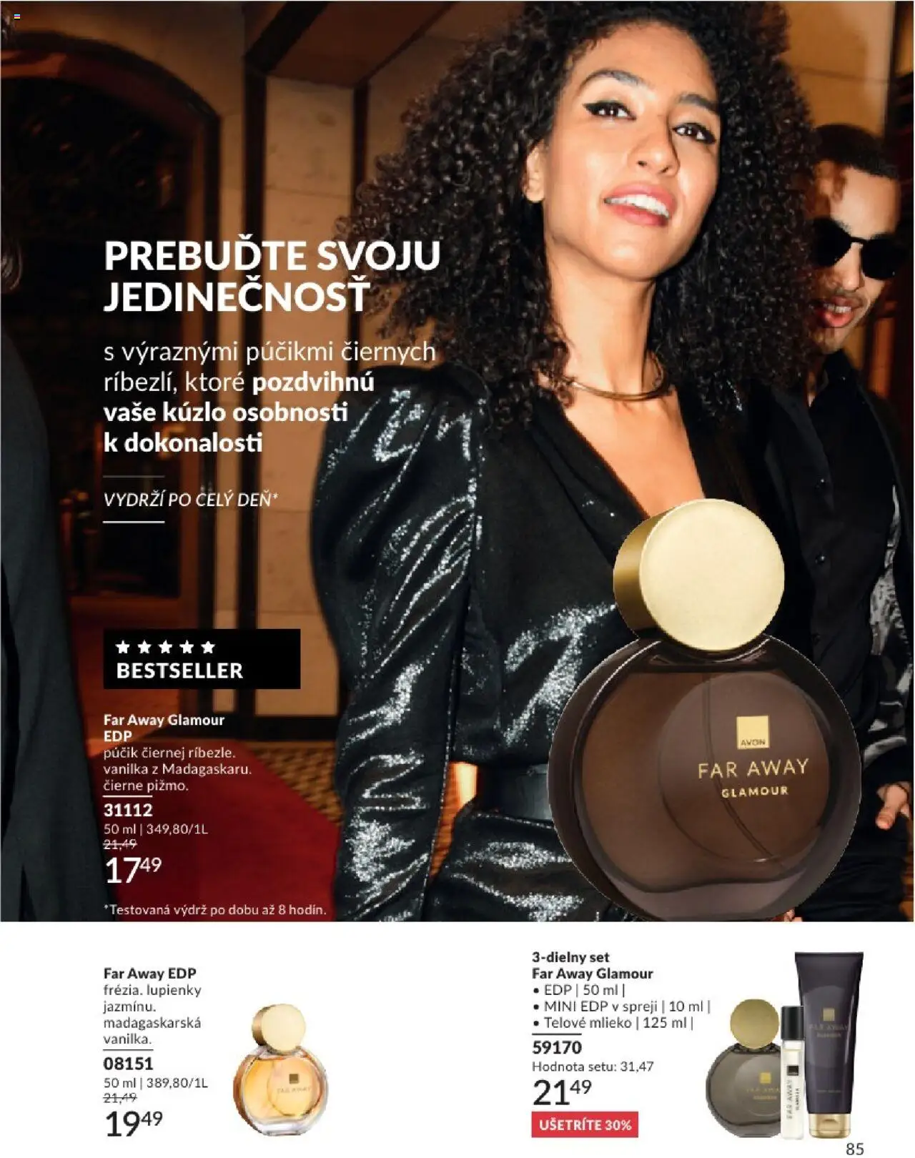 Katalóg Avon 2025 │ platný od 01.08.2025 | Strana: 85 | Produkty: Ríbezle, Mlieko, Telové mlieko