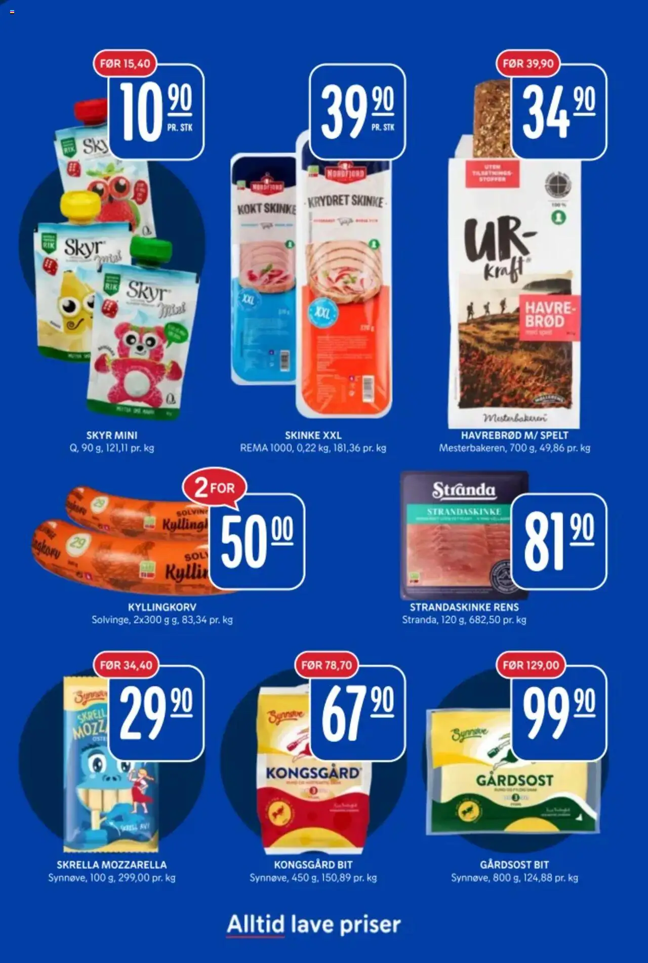 {H1} | Side: 14 | Produkter: Brød, Skinke, Kylling, Palete pentru muște