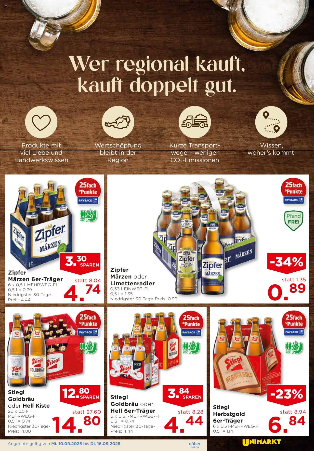 Unimarkt Salzburg gültig ab 10.09.2025 | Seite: 5