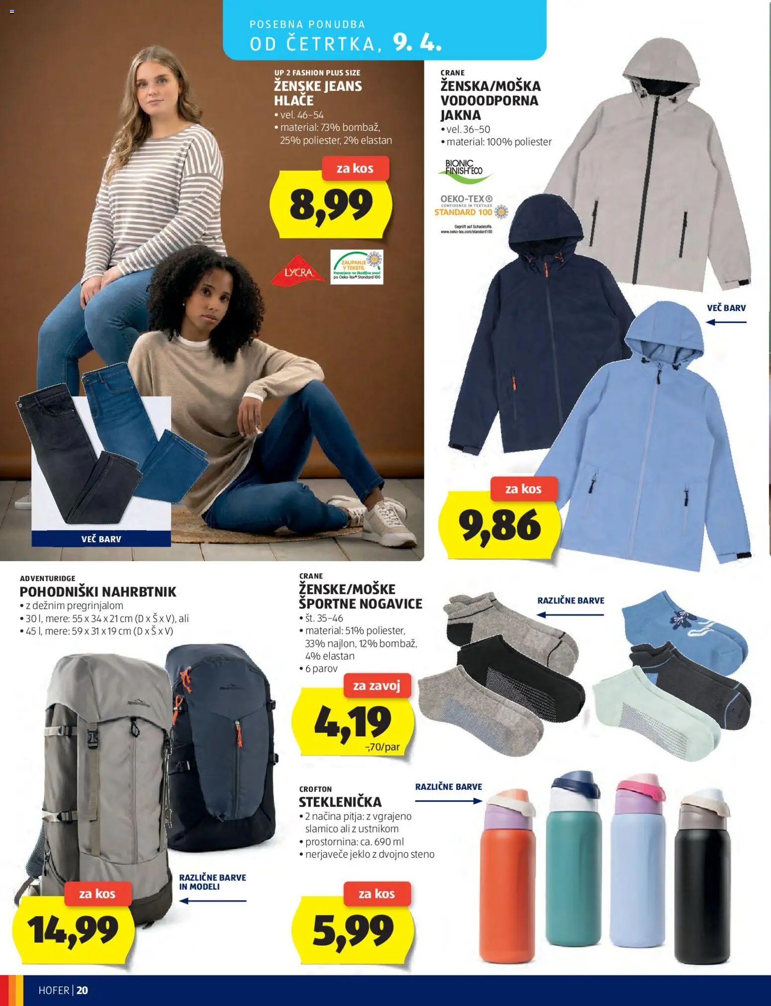 Novi Hofer katalog ponudbe – veljaven od 01.04.2026 | Stran: 20