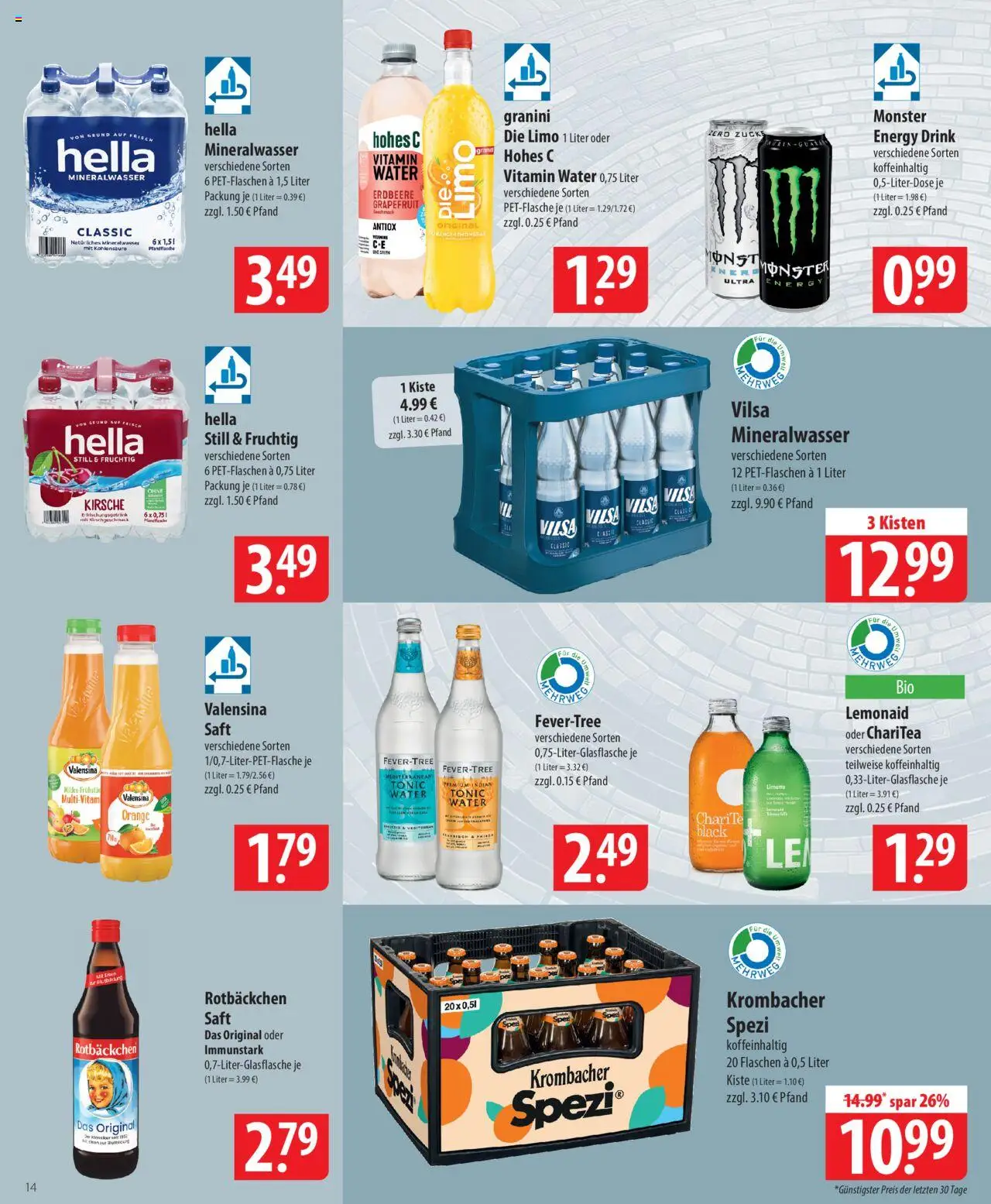 Famila Prospekt 	 - gültig ab dem 04.08.2025 | Seite: 14