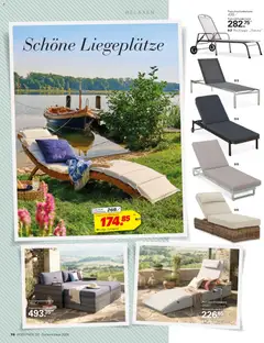 Höffner Prospekt Gartenmöbel ab 27.03.2026 gültig | Seite: 76 | Produkte: Liege, Gartenmöbel