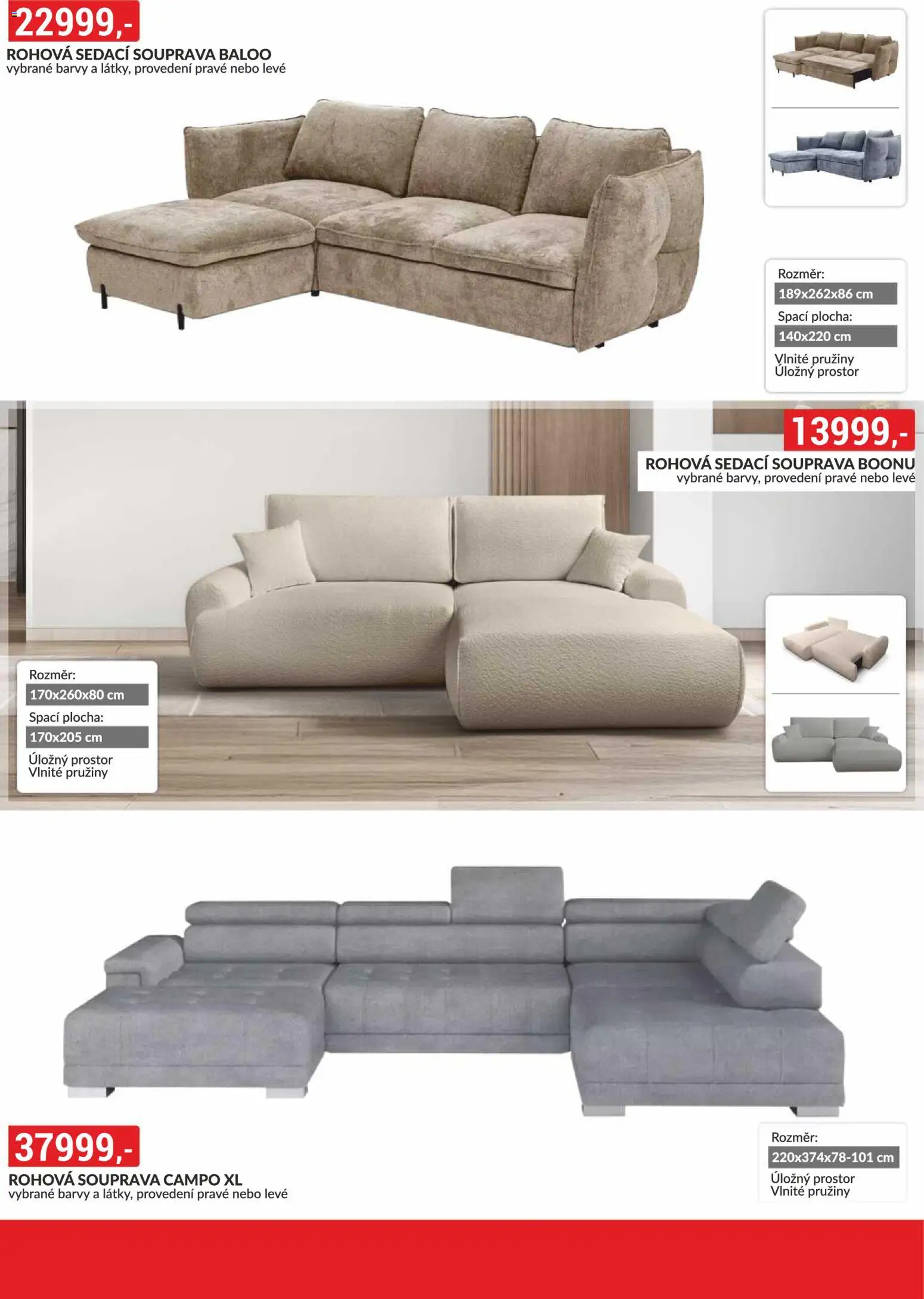 BAUMAX leták - Zařiďte si bydlení podle sebe od 01.03.2026 | Strana: 3 | Produkty: Sedací souprava, Barvy