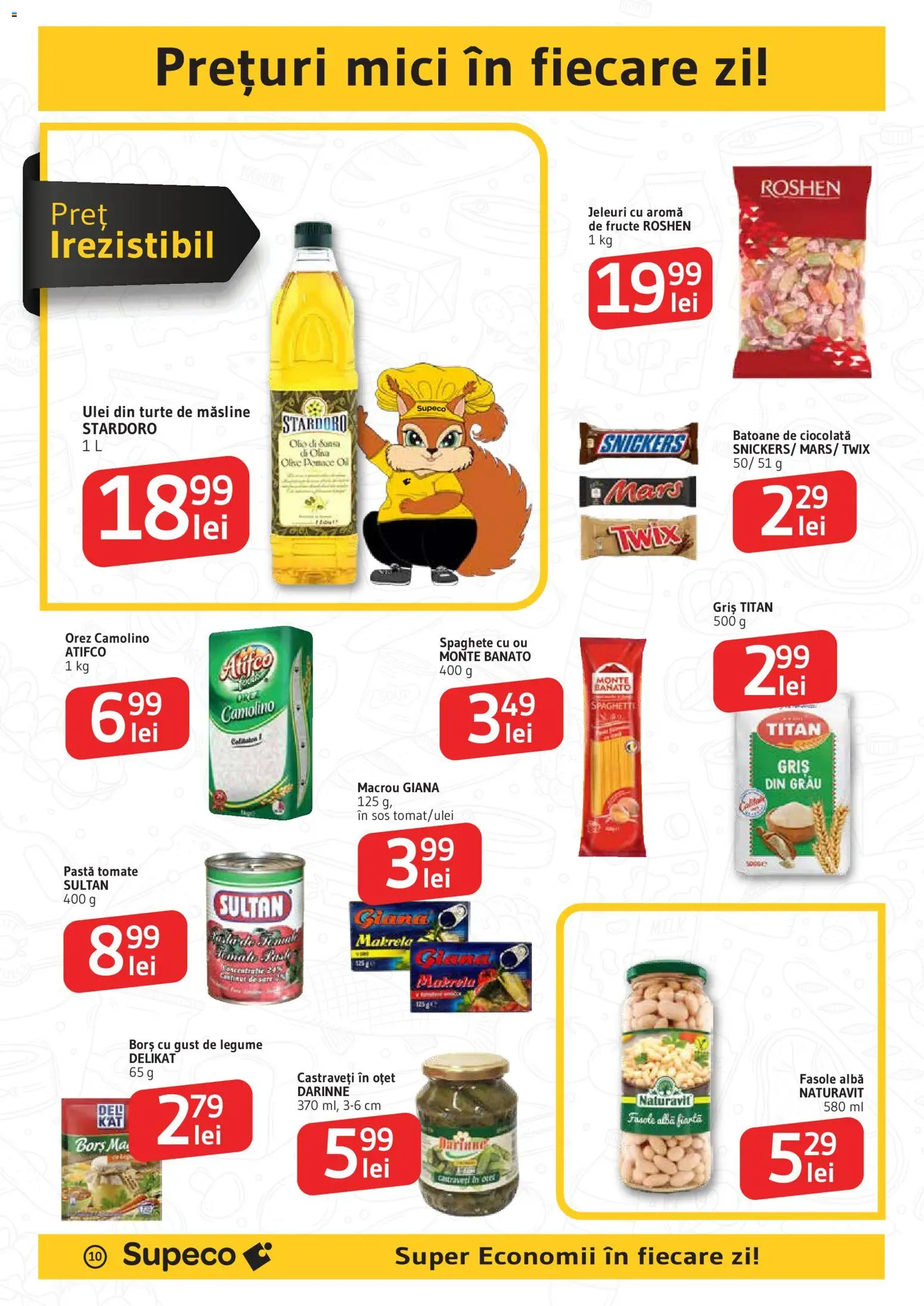Noul catalog Supeco – valabil de la 27.11.2025 | Pagină: 10 | Produse: Ciocolată, Castraveți, Fructe, Sos