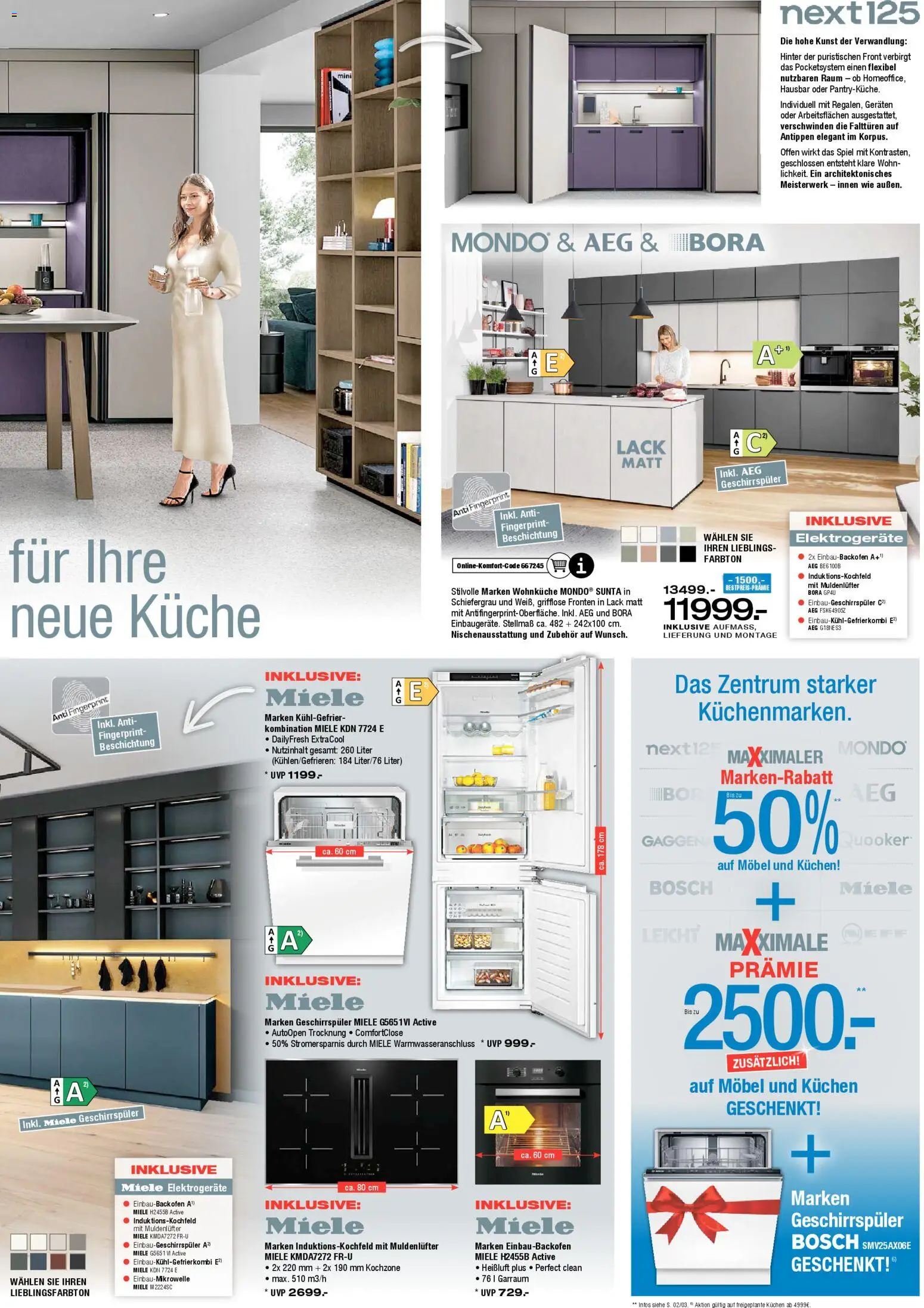 Ostermann Prospekt 	 – gültig ab 25.10.2025 | Seite: 13 | Produkte: Miele, AEG, Küche, Kuchen