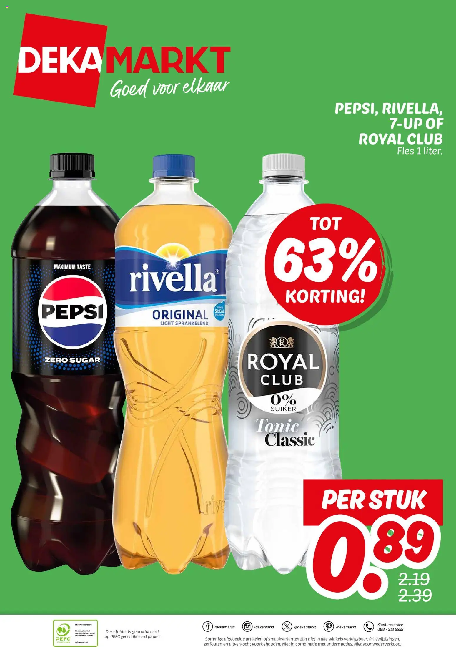 {H1} | Pagina: 31 | Producten: Waffelini, Fles, Pepsi, 7up