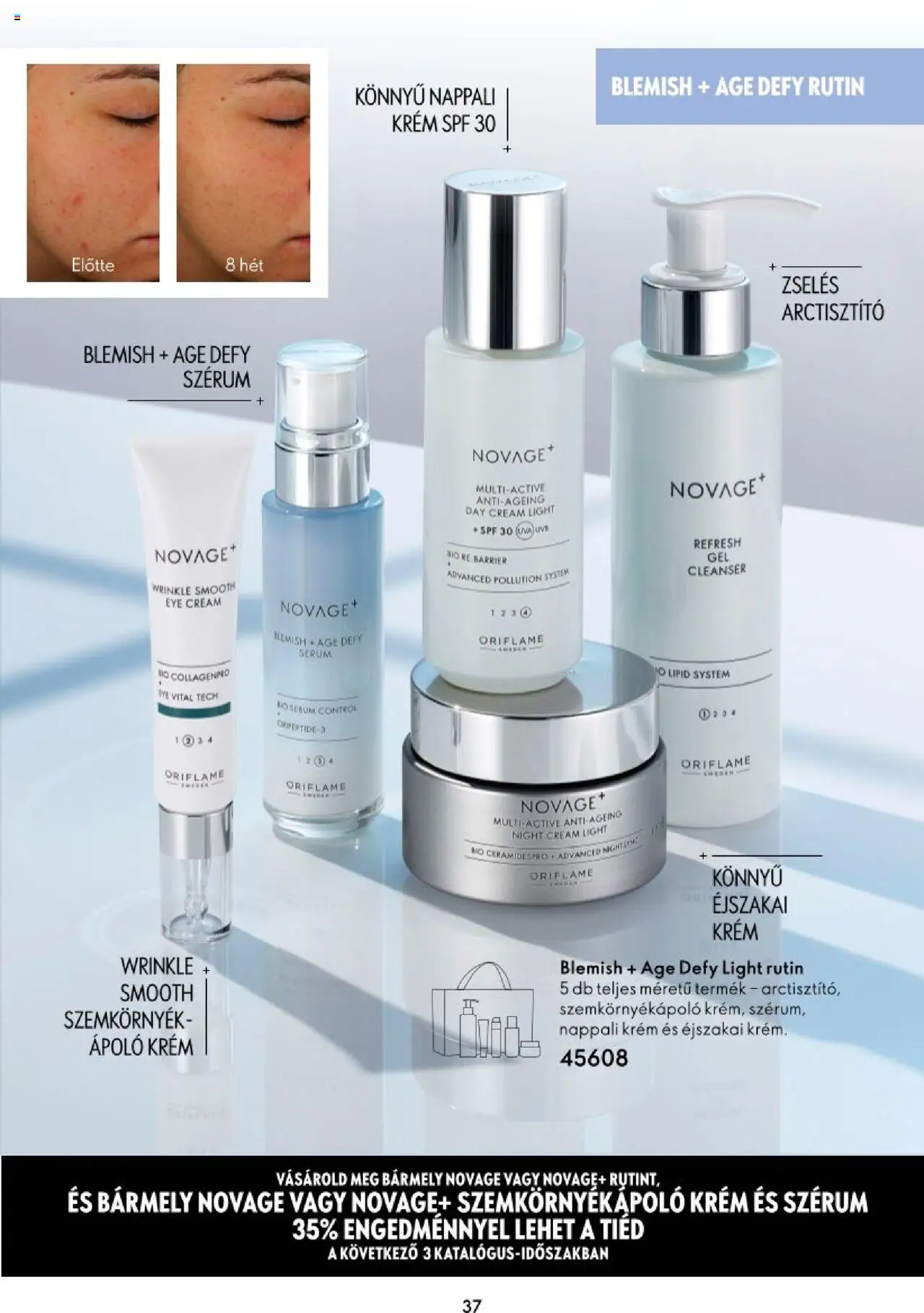 Oriflame akciós ujság - amely érvényes a következő dátumtól: 16.11.2023 | Oldal: 37 | Termékek: Szemkörnyékápoló