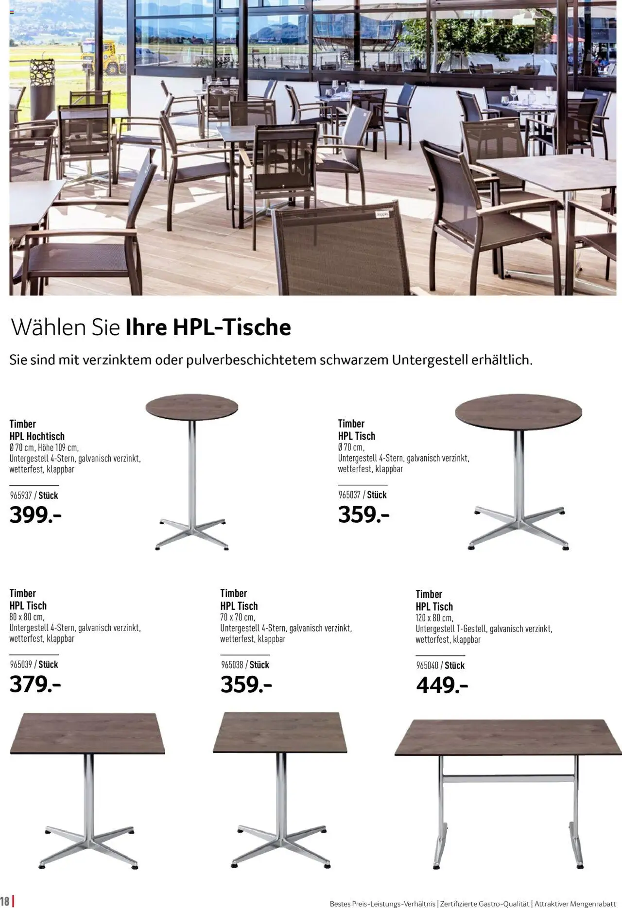 Prodega Aktionen Outdoor-Ausstattung ab 01.03.2025 | Seite: 18 | Produkte: Tisch