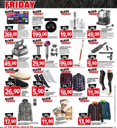 Anteprima del volantino D Più - Black Friday valido a partire dal 17.11.2025 | Pagina: 11 | Prodotti: Sneakers, Tubo, Satellitare, Mixer