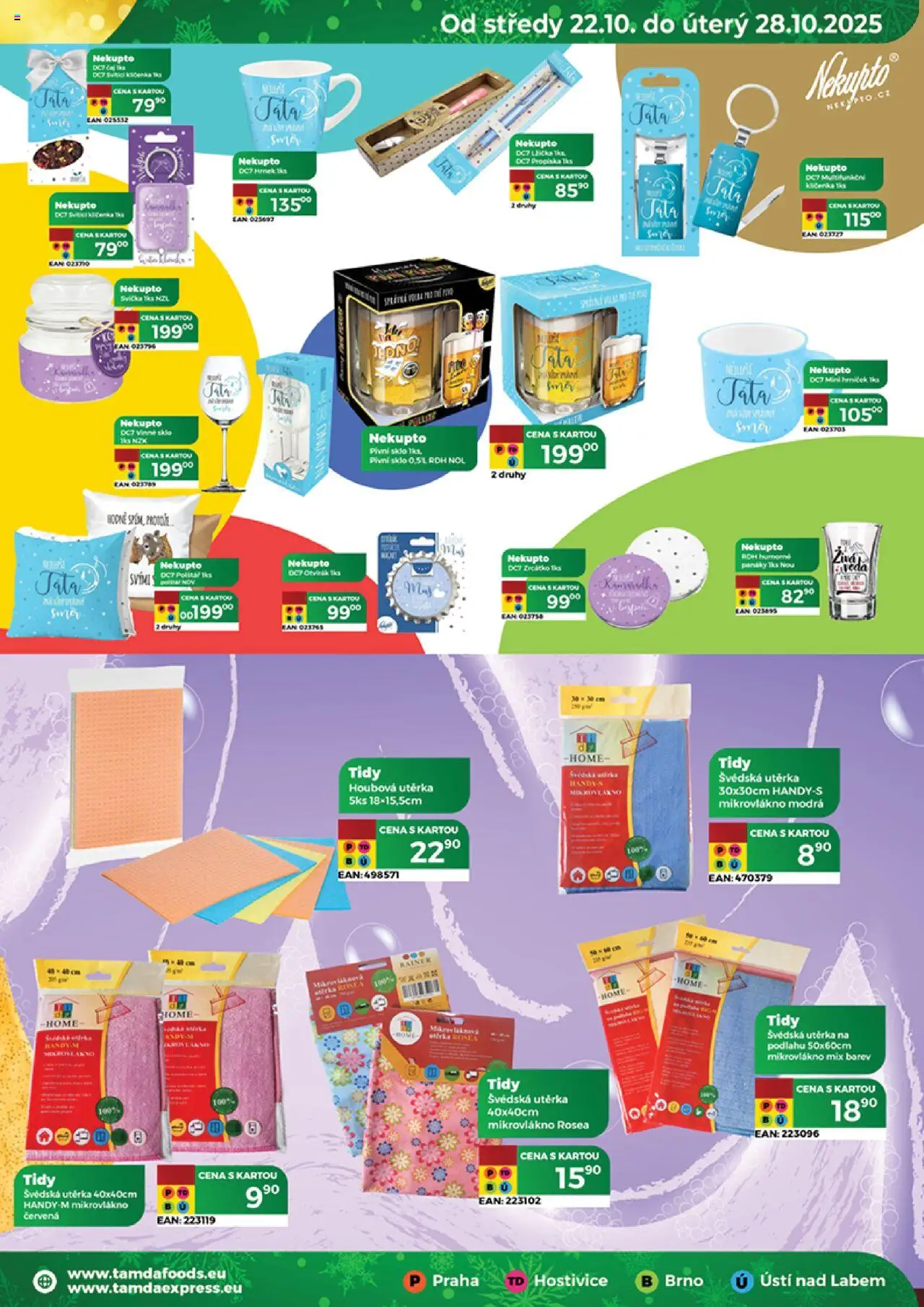 Tamda Foods leták od 22.10.2025 | Strana: 27 | Produkty: Svíčka, Otvírák, Utěrka