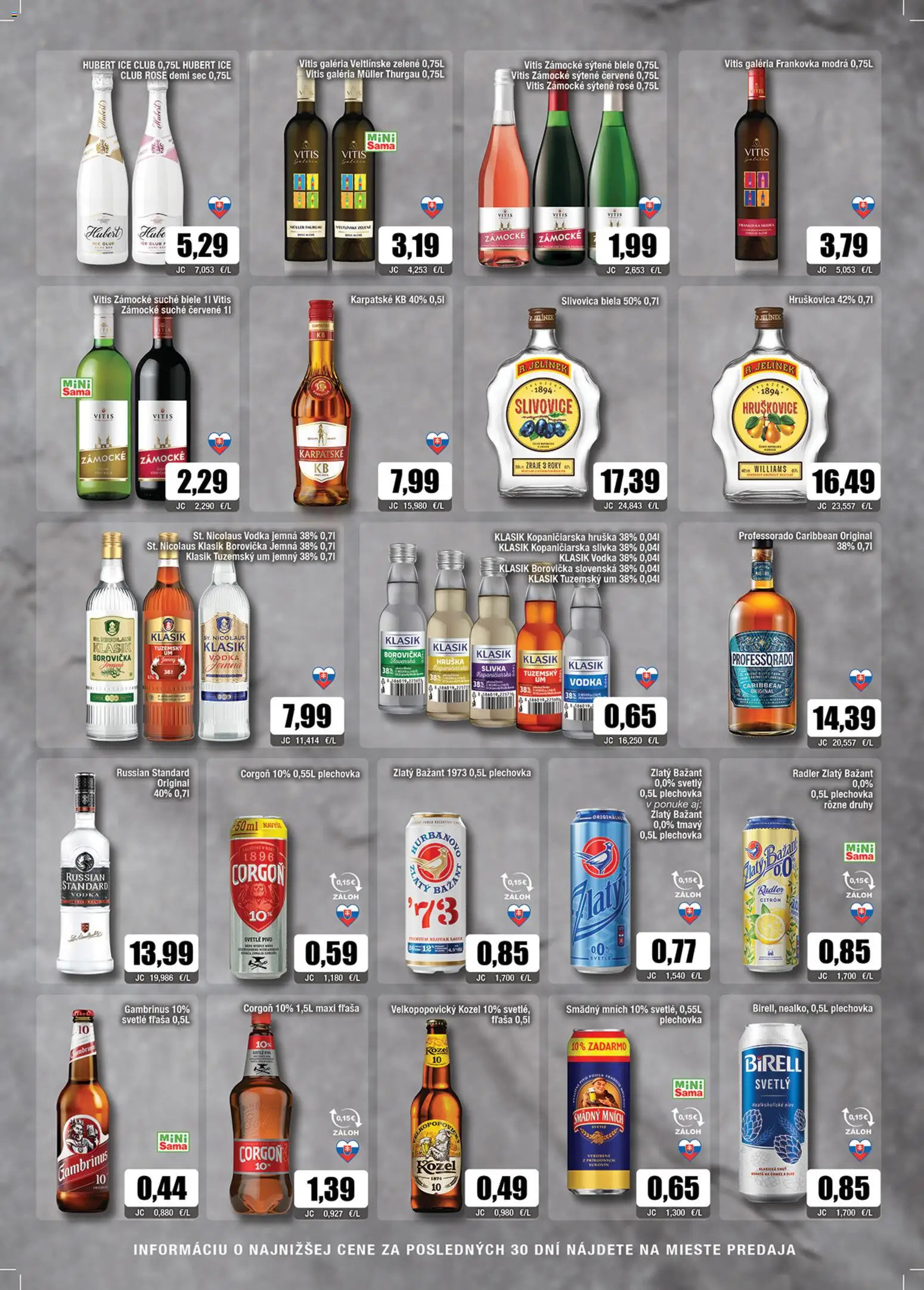 Nové Sama akcie – leták je platný od 10.04.2026 | Strana: 11 | Produkty: Radler, Vodka, Nealkoholické pivo, Nicolaus vodka