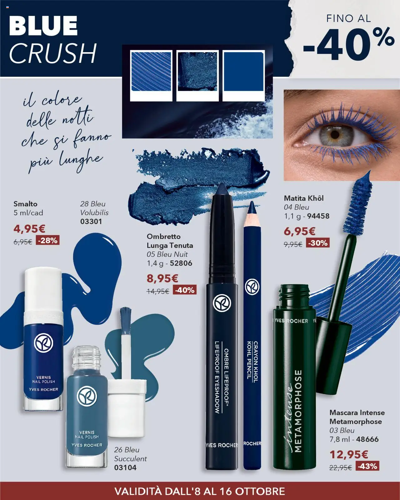 Volantino Yves Rocher del 08.10.2025 | Pagina: 5 | Prodotti: Mascara, Ombretto