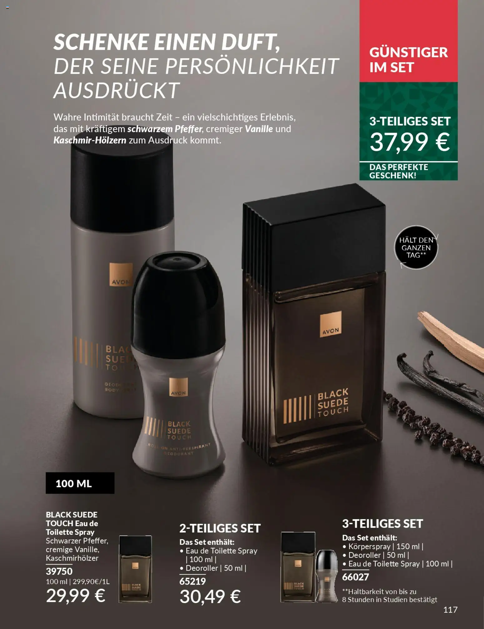 Avon - Black Friday – gültig ab 01.11.2025 | Seite: 119 | Produkte: Toilette, Eau de Toilette, Deodorant, Körperspray