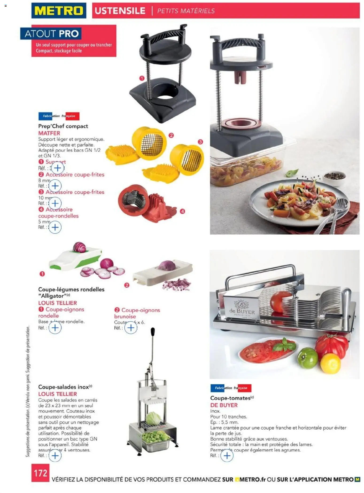 {H1} | Page: 172 | Produits: Couteau, Base