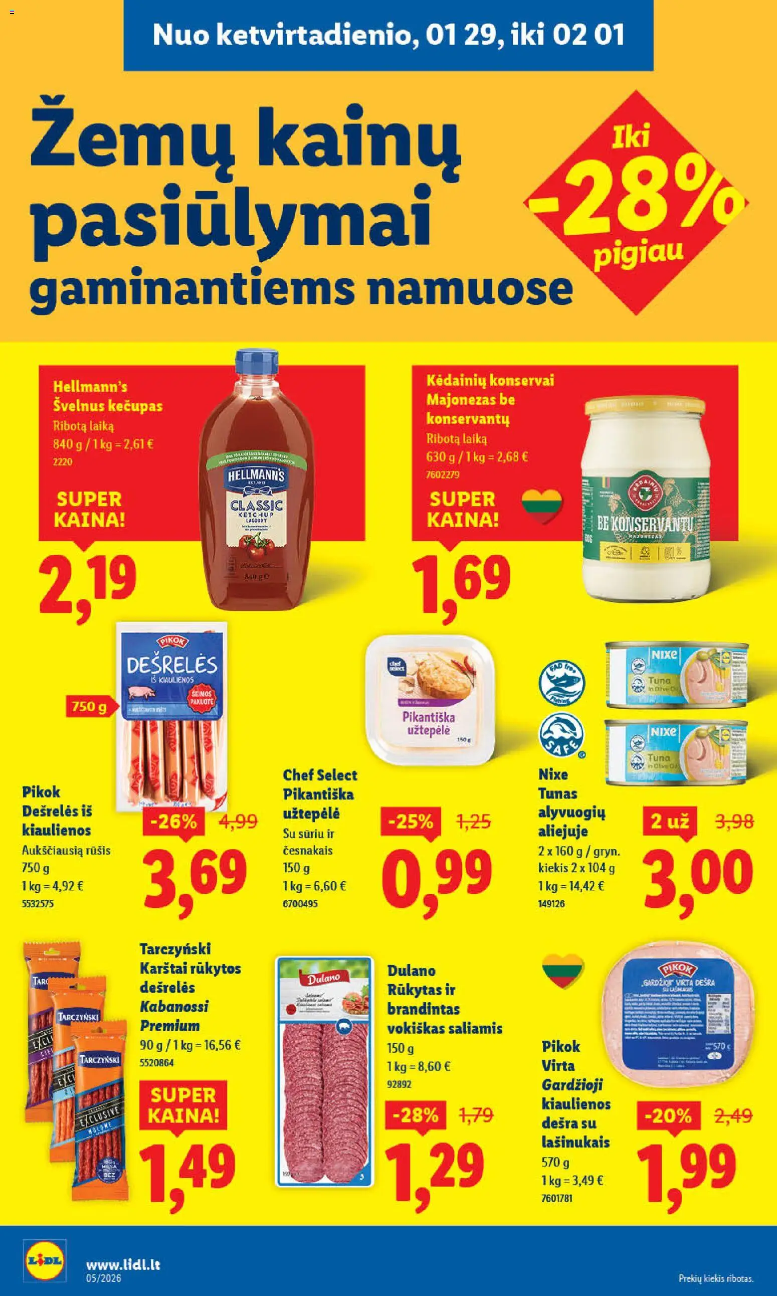 LIDL akcijos nuo 26.01.2026 | Puslapis: 20