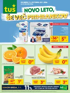 Tuš katalog akcije – veljaven od 07.01.2026