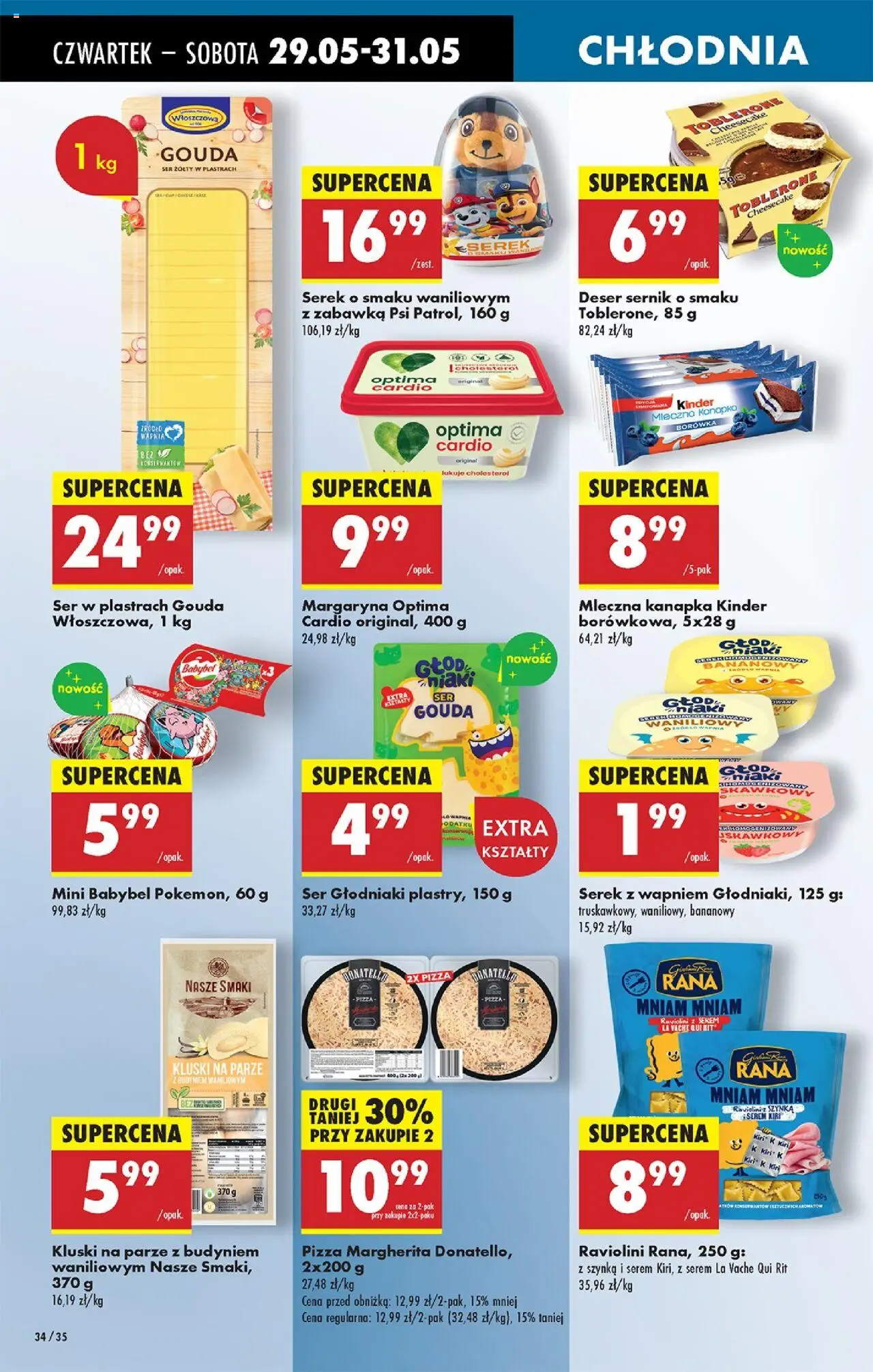 Biedronka gazetka - Oferta W tym tygodniu od 29.05.2025 | Strona: 46 | Produkty: Sok pomarańczowy Riviva, Pepsi, Coca cola, Woda