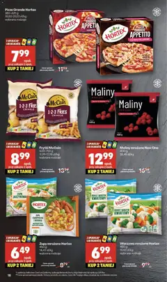 Pogląd oferty "Delikatesy Centrum Gazetka" - ważna od 30.10.2025 | Strona: 18 | Produkty: Kiełbasa, Maliny, Delikatesy, Frytki