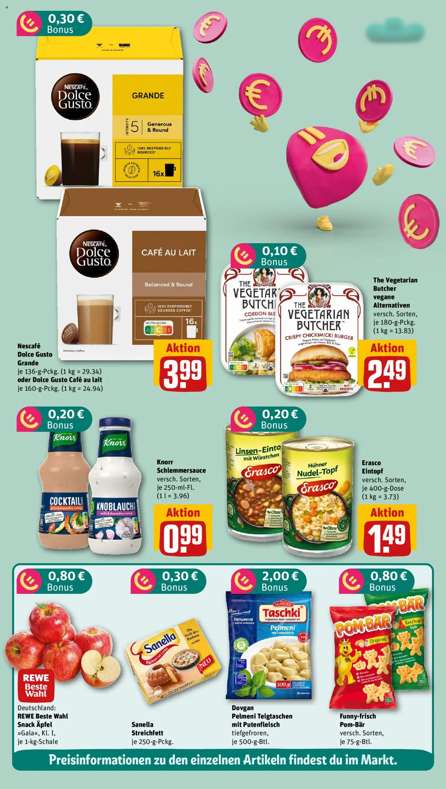 Rewe Prospekt 	 – gültig ab 29.12.2025 | Seite: 3 | Produkte: Margarine, Knorr, Schnitzel, POM-BÄR