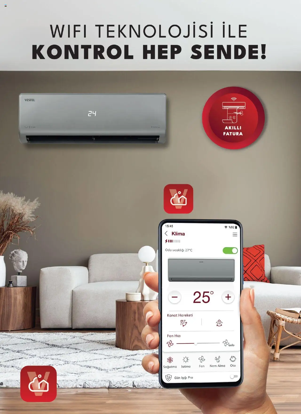 Vestel Beyaz Eşyalar Katalog - 03.06.2025 tarihinden itibaren geçerlidir | Sayfa: 74 | Ürünler: Klima, Fan