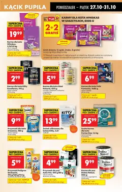 Pogląd oferty "Biedronka gazetka" - ważna od 27.10.2025 | Strona: 83 | Produkty: Karta, Kurczak, Jagnięcina, Karma dla psa