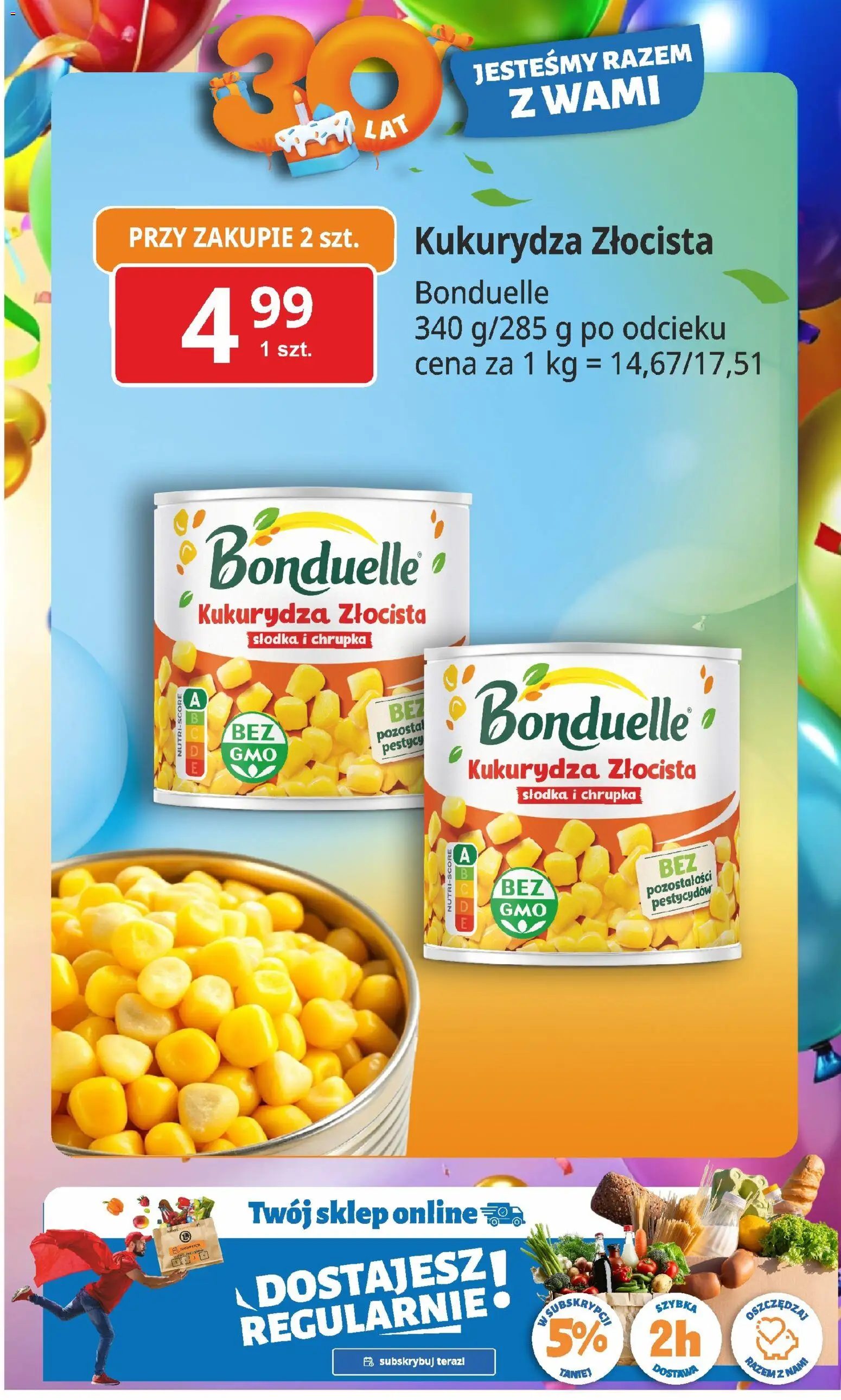 E.Leclerc Gazetka - Warszawa Ursynów od 03.11.2025 | Strona: 5 | Produkty: Kukurydza