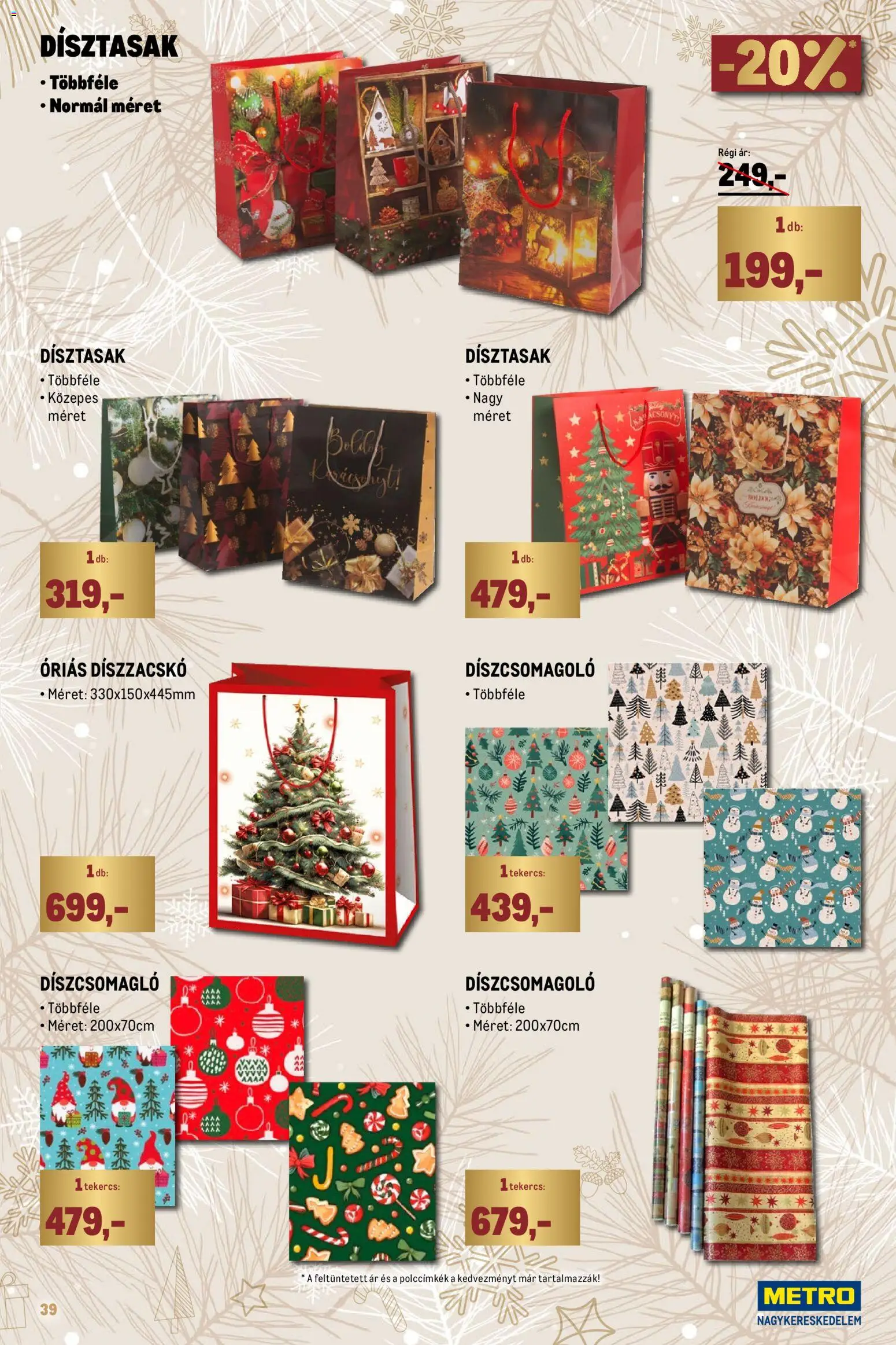 Metro akciós ujság - amely érvényes a következő dátumtól: 01.12.2025 | Oldal: 39