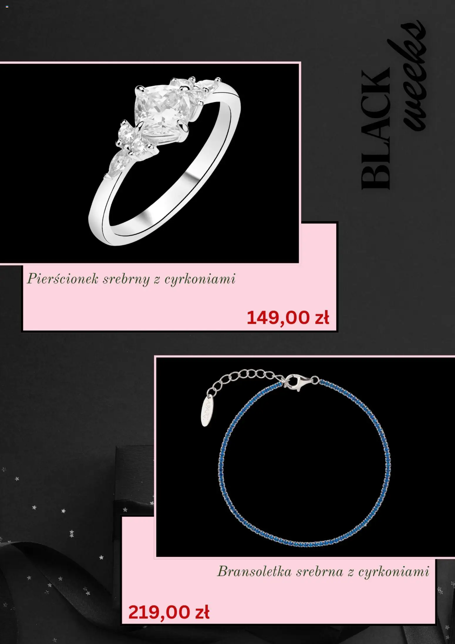 Apart Black Friday od 14.11.2025 | Strona: 3 | Produkty: Bransoletka, Pierścionek