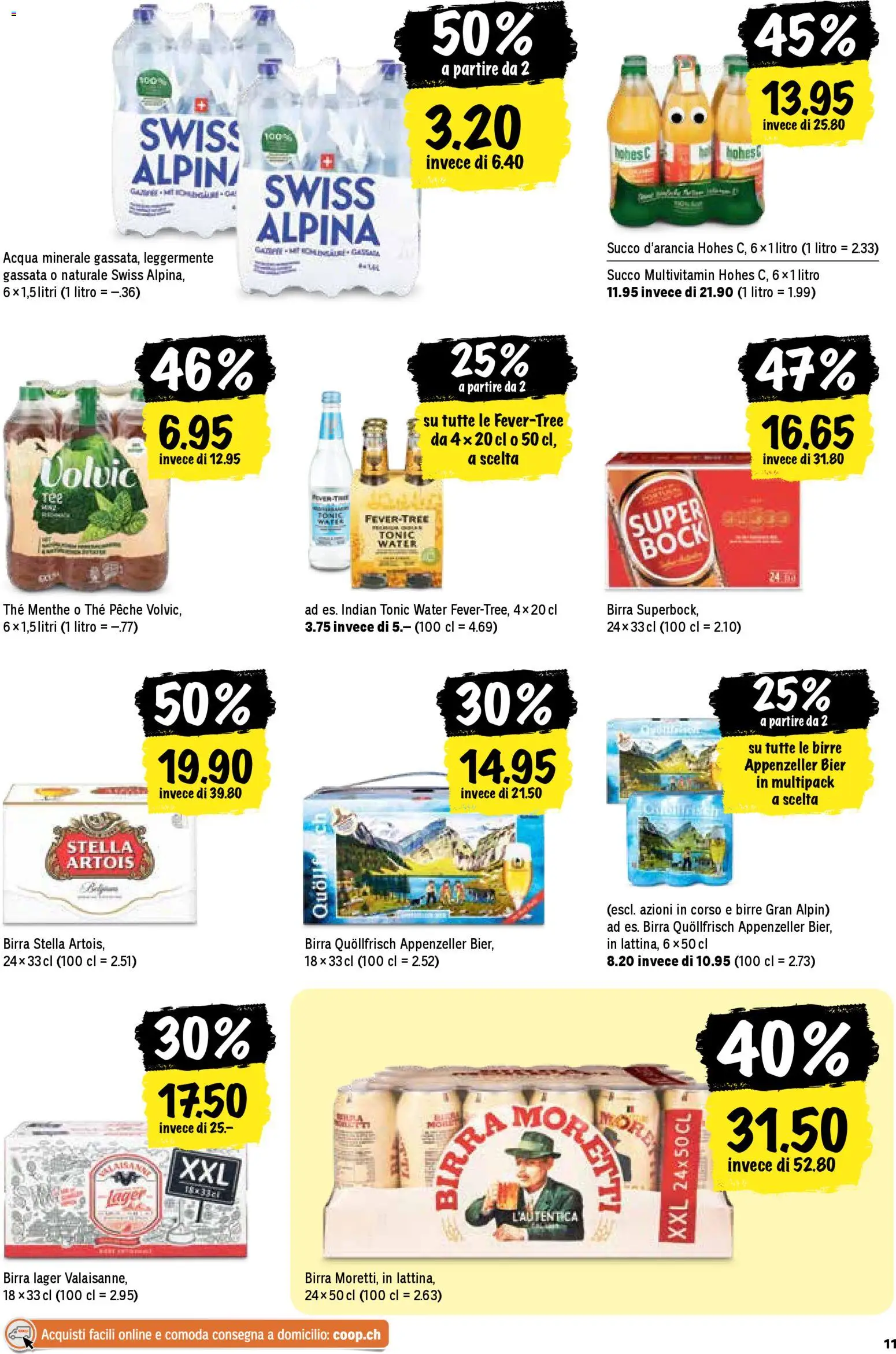 Coop - Una settimana di azioni – gültig ab 18.12.2025 | Seite: 11 | Produkte: Bier