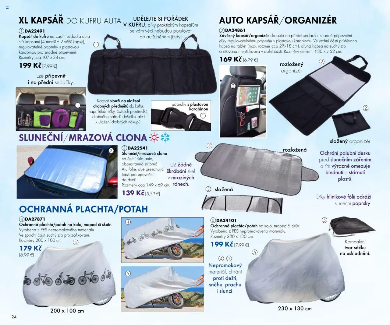 Dedra Katalog 7 2025 │ platný od 20.06.2025 | Strana: 24 | Produkty: Organizér, Tablet