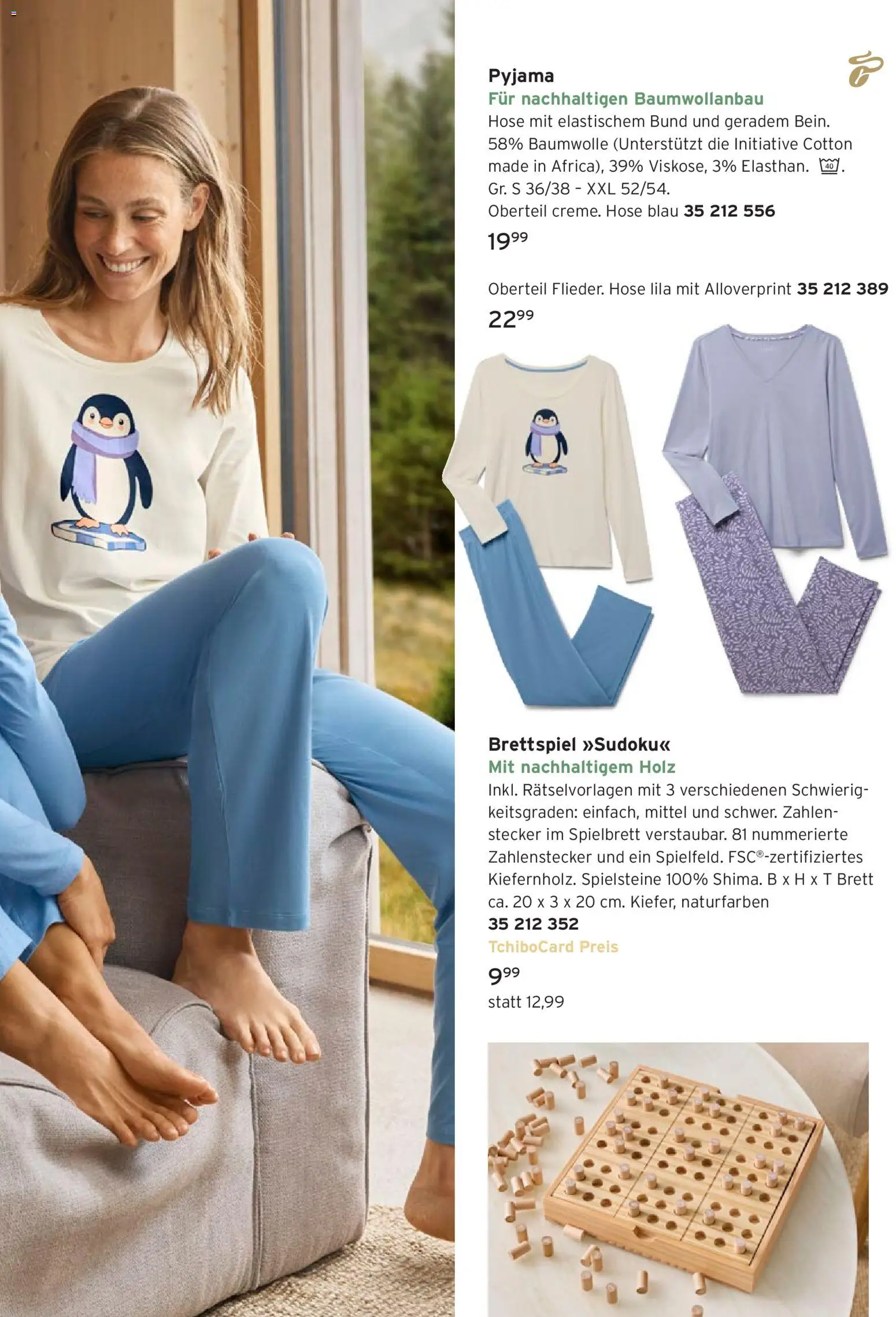 Prospekt Tchibo Freude für Alle – gültig ab 10.12.2025 | Seite: 9 | Produkte: Hose, Pyjama