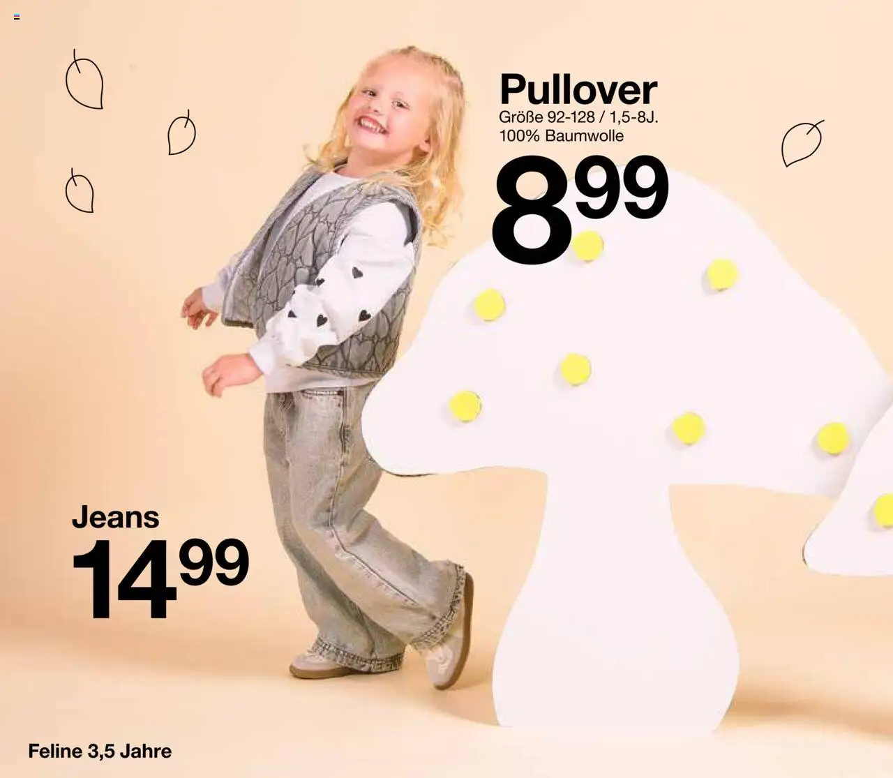 Zeeman Babyprospekt - gültig ab dem 18.07.2025 | Seite: 30 | Produkte: Pullover, Jeans