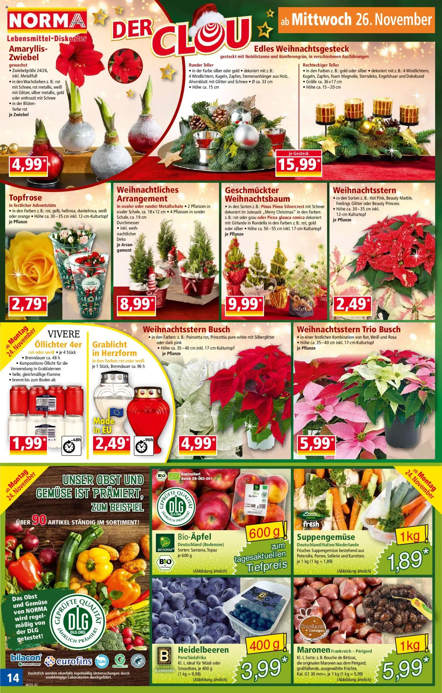 Norma - Black Friday gültig ab 24.11.2025 | Seite: 15 | Produkte: Gemüse, Obst, Brot