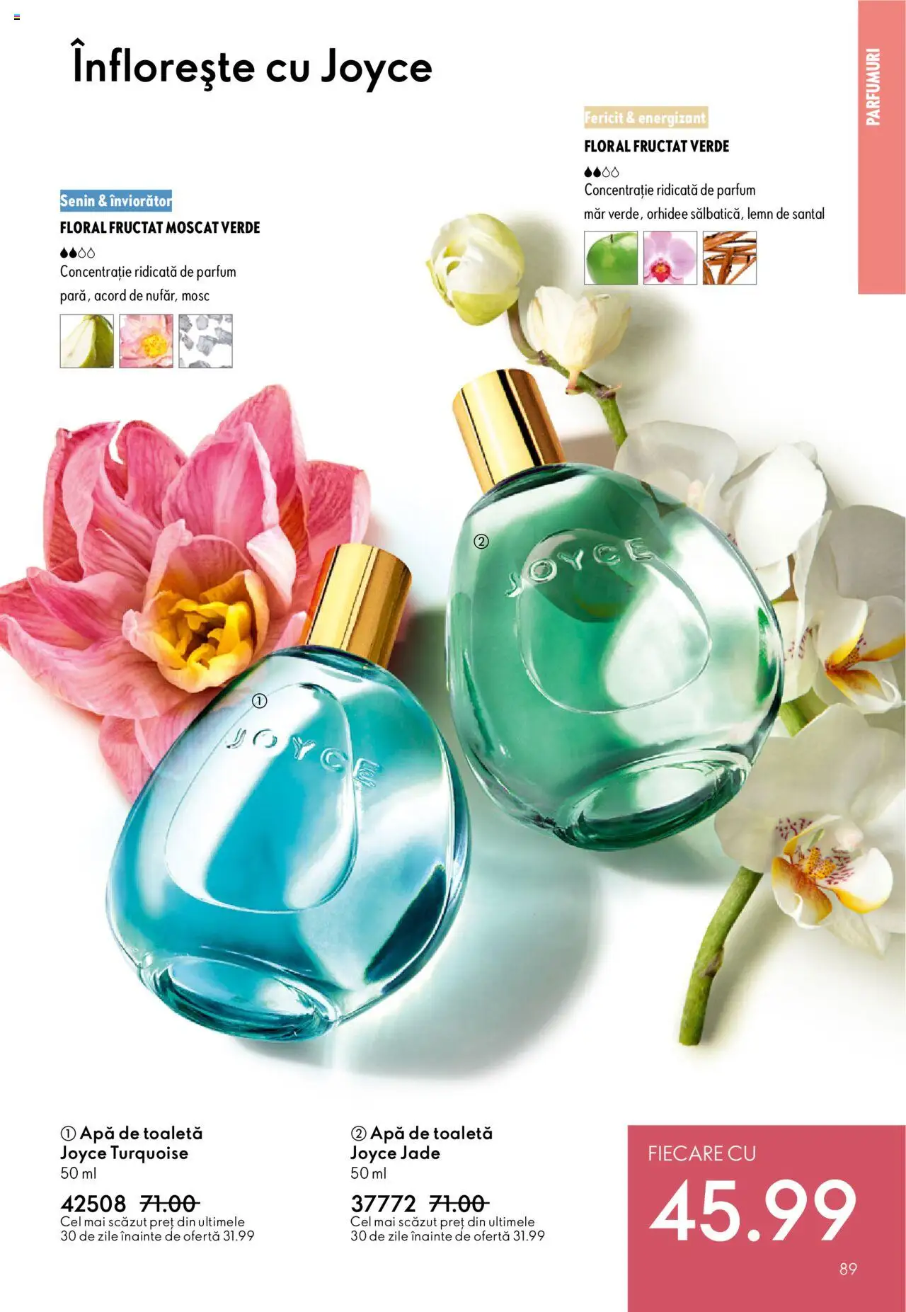 Oriflame catalog 13 2025 – valabil de la 10.09.2025 | Pagină: 89 | Produse: Orhidee, Toaletă, Parfum, Apă