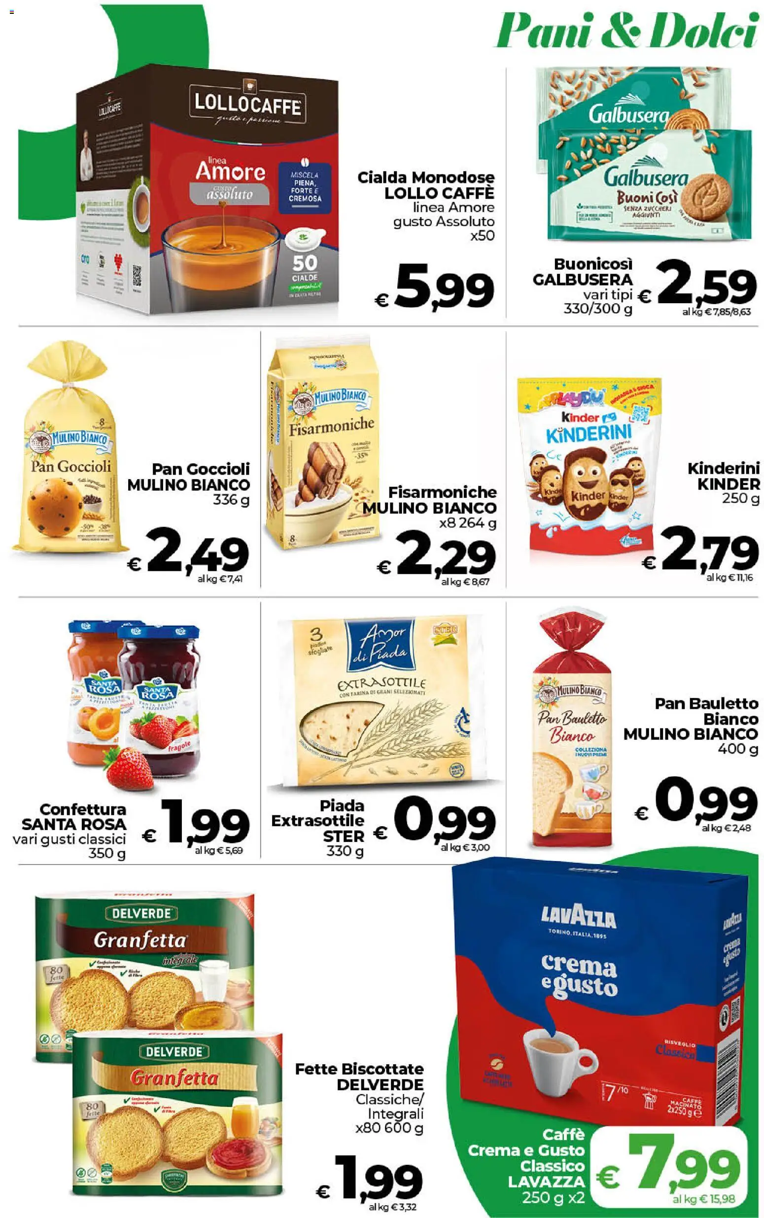 Volantino COOP del 17.04.2026 | Pagina: 15 | Prodotti: Crema, Fragole, Fette biscottate, Lavazza