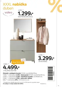 Náhled letáku XXXLutz leták - Být věrným zákazníkem se vyplatí od 01.02.2026 | Strana: 14 | Produkty: Karty, Zrcadlo, Botník