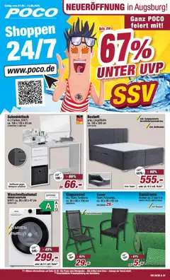 Poco Prospekt 	 - gültig ab dem 07.06.2025 | Seite: 1 | Produkte: Gorenje, Sessel, Topper, Schminktisch