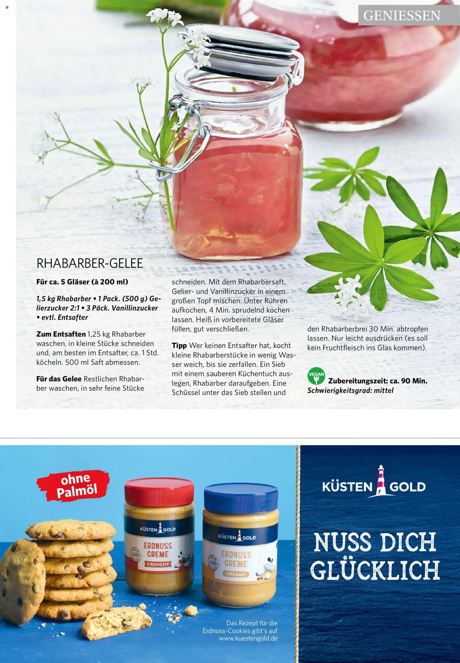 Combi myTime April 2026 – gültig ab 01.04.2026 | Seite: 45 | Produkte: Entsafter, Creme, Saft, Rhabarber