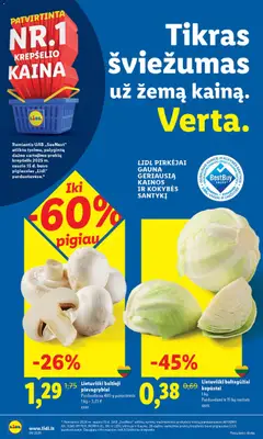 LIDL leidinys galioja nuo 02.02.2026 | Puslapis: 38 | Prekių: Pievagrybiai, Krepšelis
