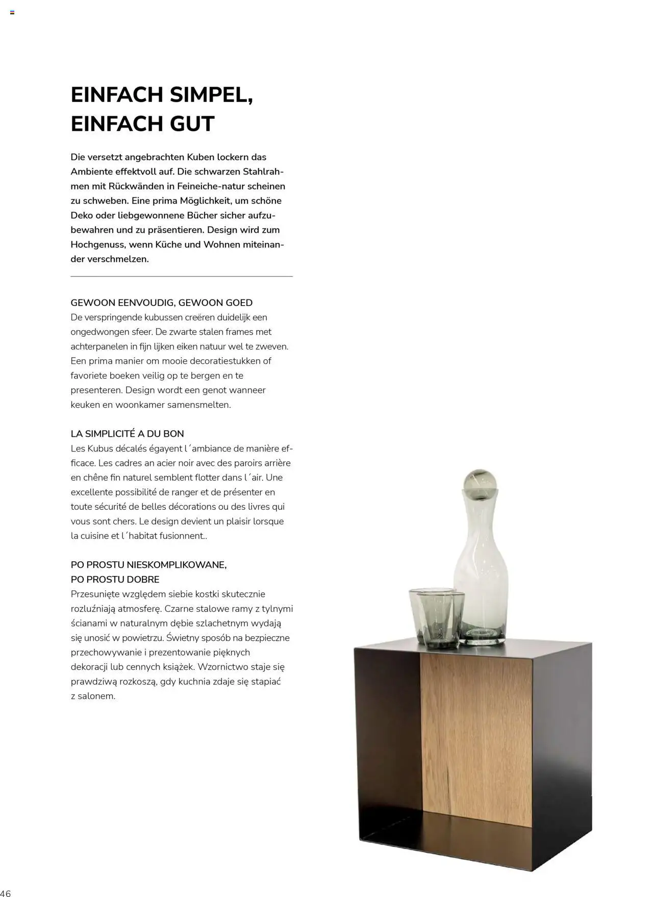 Ostermann Impressa Küchenmagazin – gültig ab 26.05.2025 | Seite: 46 | Produkte: Küche