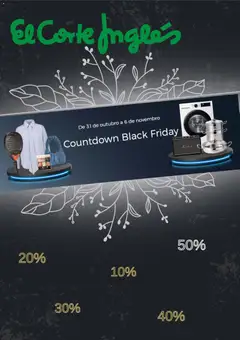 Pré-visualização El Corte Ingles Black Friday válido de 31.10.2025