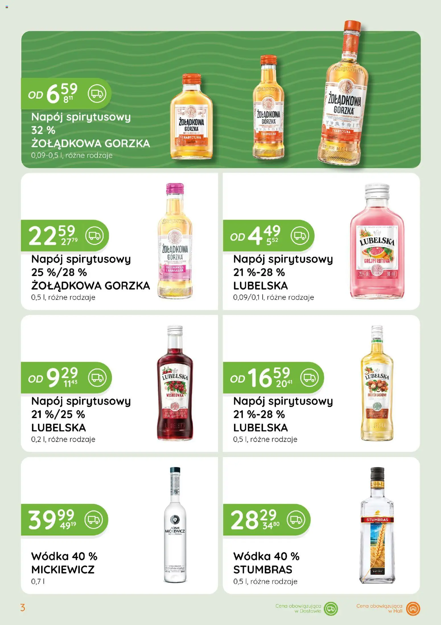 Eurocash gazetka - Alko Szał od 12.03.2026 | Strona: 3 | Produkty: Wódka