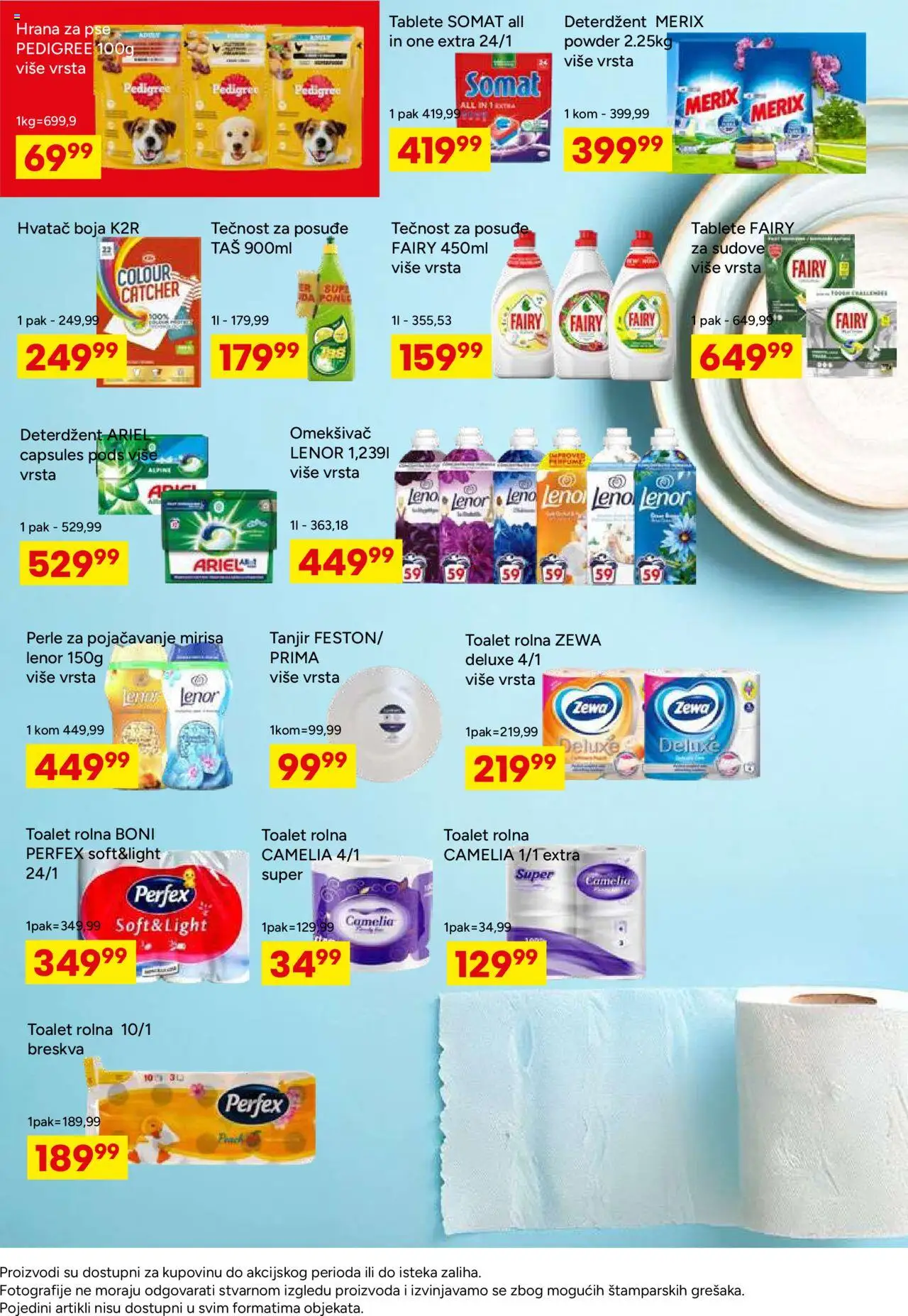 Fortuna Market katalog - važi od 13.10.2025 | Strana: 16 | Proizvode: Deterdžent, Somat, Lenor, Breskva