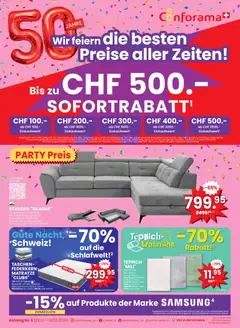 Conforama Aktionen ab 25.02.2026 gültig