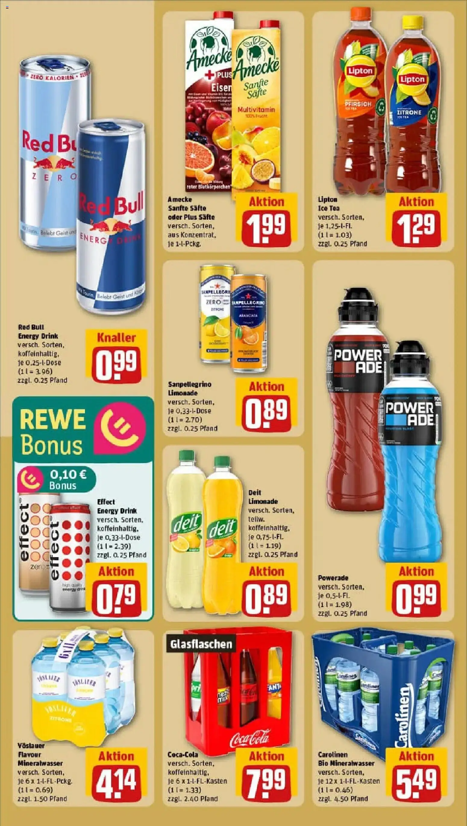 Rewe prospekt Willebadessen	 – gültig ab 26.01.2026 | Seite: 20 | Produkte: Red bull, Mineralwasser, Zitrone, Pfirsich